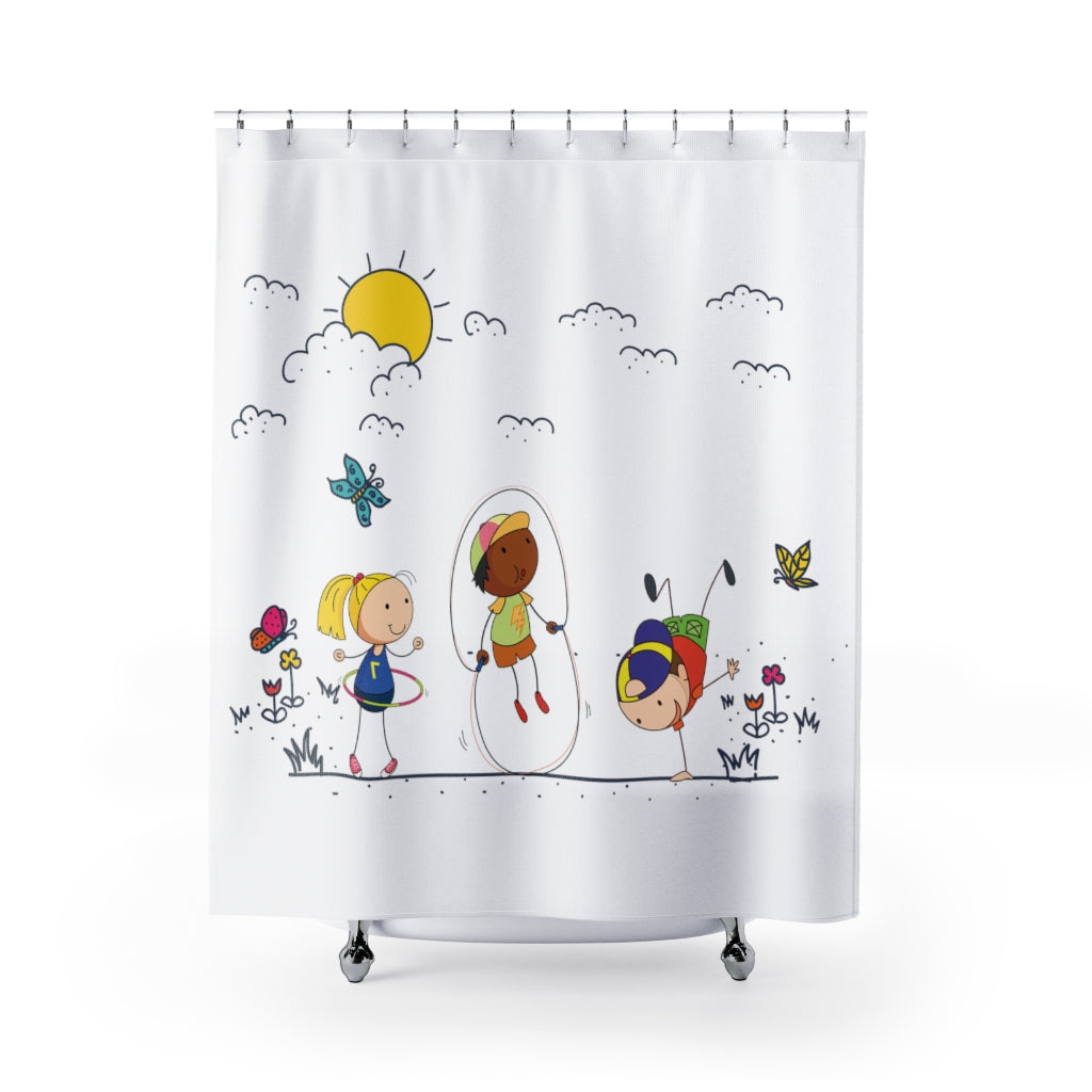 Doodle Kids - Shower Curtains