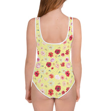 Load image into Gallery viewer, Flowers - Youth Swimsuit
