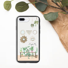 Load image into Gallery viewer, Boho Plant Lover - Biodegradable phone case
