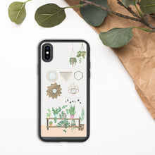 Load image into Gallery viewer, Boho Plant Lover - Biodegradable phone case
