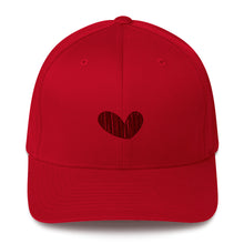 Load image into Gallery viewer, Heart - Structured Twill Cap
