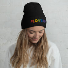 Load image into Gallery viewer, # Love - Cuffed Beanie
