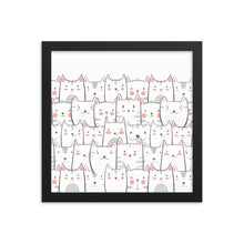 Load image into Gallery viewer, Cats - Framed poster
