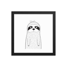 Load image into Gallery viewer, Racoon - Framed poster
