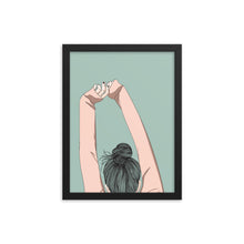 Load image into Gallery viewer, Tired Girl - Framed poster
