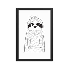 Load image into Gallery viewer, Racoon - Framed poster
