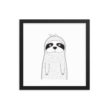 Load image into Gallery viewer, Racoon - Framed poster
