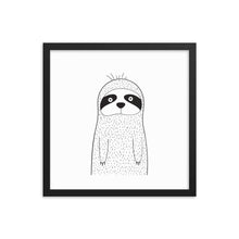 Load image into Gallery viewer, Racoon - Framed poster
