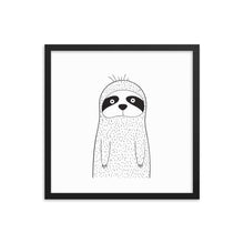 Load image into Gallery viewer, Racoon - Framed poster
