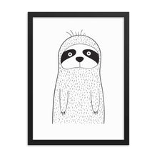 Load image into Gallery viewer, Racoon - Framed poster
