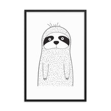 Load image into Gallery viewer, Racoon - Framed poster
