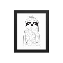 Load image into Gallery viewer, Racoon - Framed poster
