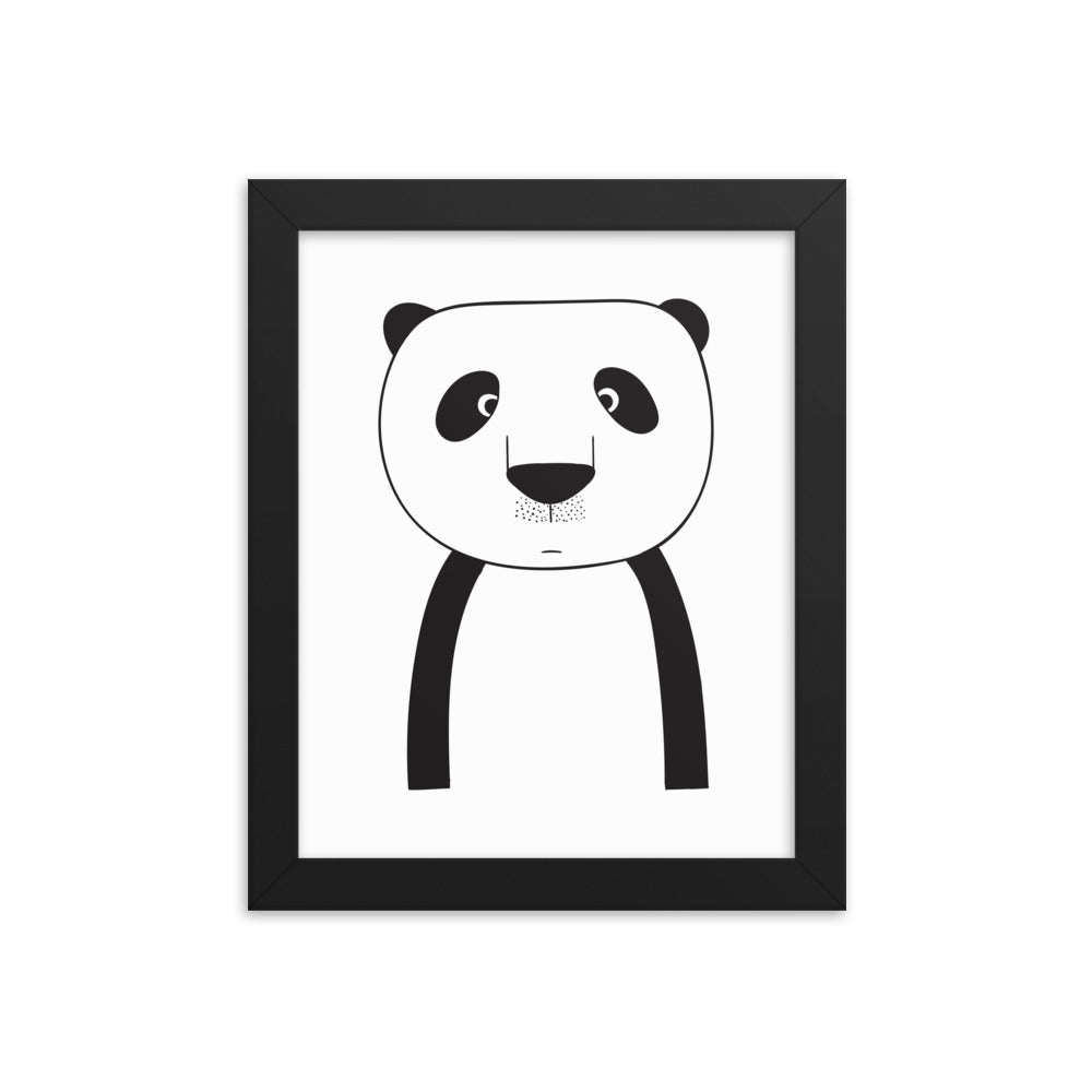 Panda - Framed poster