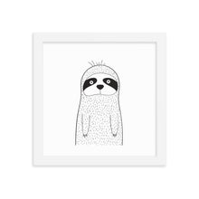 Load image into Gallery viewer, Racoon - Framed poster
