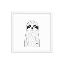 Load image into Gallery viewer, Racoon - Framed poster
