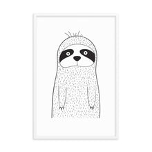 Load image into Gallery viewer, Racoon - Framed poster
