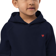 Load image into Gallery viewer, Heart - Kids eco hoodie
