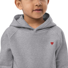 Load image into Gallery viewer, Heart - Kids eco hoodie
