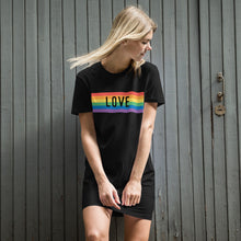 Load image into Gallery viewer, Love - Organic cotton t-shirt dress
