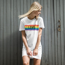 Load image into Gallery viewer, Love - Organic cotton t-shirt dress
