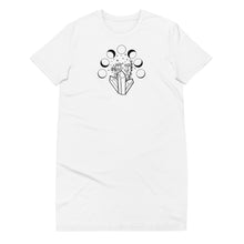 Load image into Gallery viewer, Crystal Lovers- Organic cotton t-shirt dress
