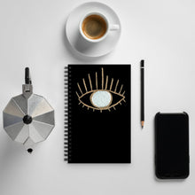 Load image into Gallery viewer, Evil Eye - Spiral notebook
