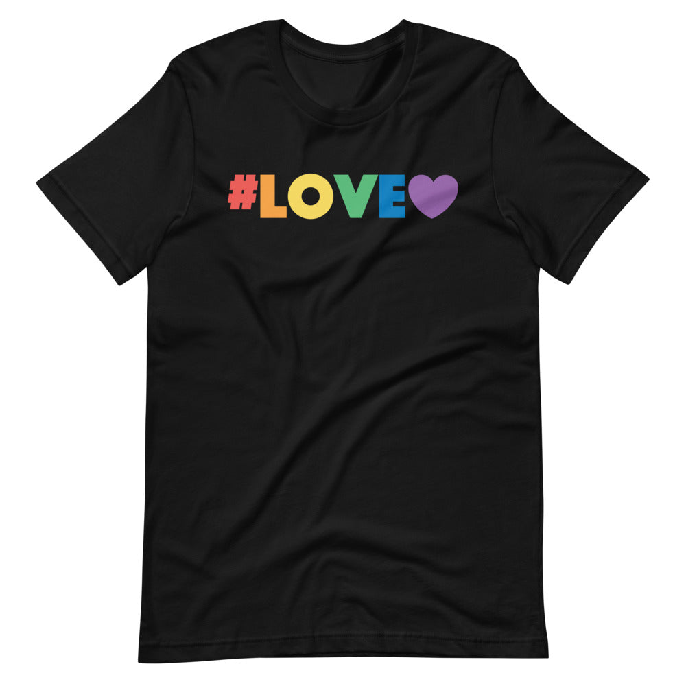 #Love - Short-Sleeve Unisex T-Shirt