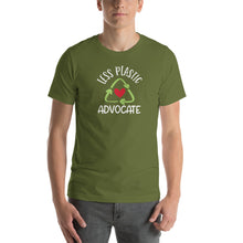 Load image into Gallery viewer, Less Plastic Advocate - Unisex T-Shirt

