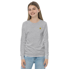 Load image into Gallery viewer, Sunflower - Youth long sleeve tee
