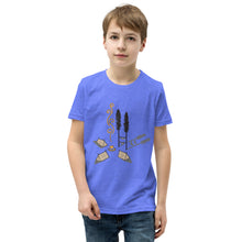 Load image into Gallery viewer, Camping by the fire - Youth Short Sleeve T-Shirt
