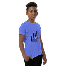 Load image into Gallery viewer, Camping at night - Youth Short Sleeve T-Shirt
