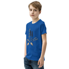 Load image into Gallery viewer, Camping by the fire - Youth Short Sleeve T-Shirt
