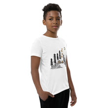 Load image into Gallery viewer, Camping at night - Youth Short Sleeve T-Shirt
